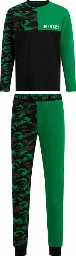 WE Fashion Jongens Pyjamaset Met Dessin - Maat 170/176 3 WE Fashion Jongens Pyjamaset Met Dessin - Maat 170/176