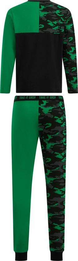 WE Fashion Jongens Pyjamaset Met Dessin - Maat 170/176 4 WE Fashion Jongens Pyjamaset Met Dessin - Maat 170/176 - Afbeelding 2