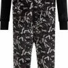 WE Fashion Jongens Onesie Met Dessin - Maat 146/152