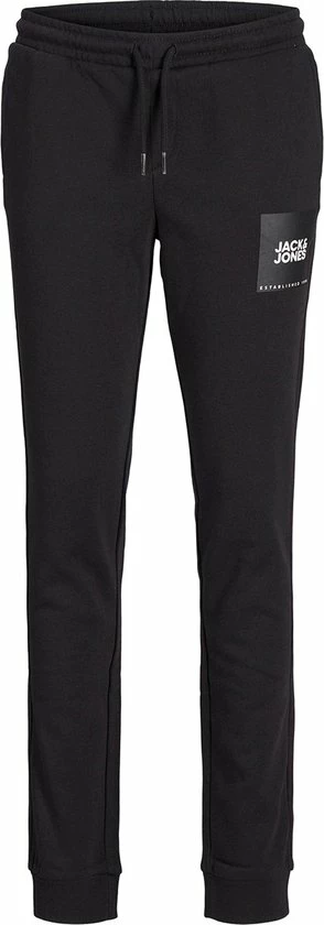 JACK & JONES JUNIOR Jack & Jones Joggingbroek Jongens - Zwart - JPSTgordon - Maat 176 3 JACK & JONES JUNIOR Jack & Jones Joggingbroek Jongens - Zwart - JPSTgordon - Maat 176