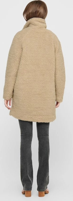 ONLY ONLAURELIA SHERPA COAT CC OTW Dames Jas - Maat XS 4 ONLY ONLAURELIA SHERPA COAT CC OTW Dames Jas - Maat XS - Afbeelding 2