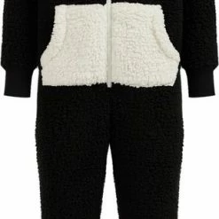 WE Fashion Meisjes Teddy Onesie - Maat 134/140