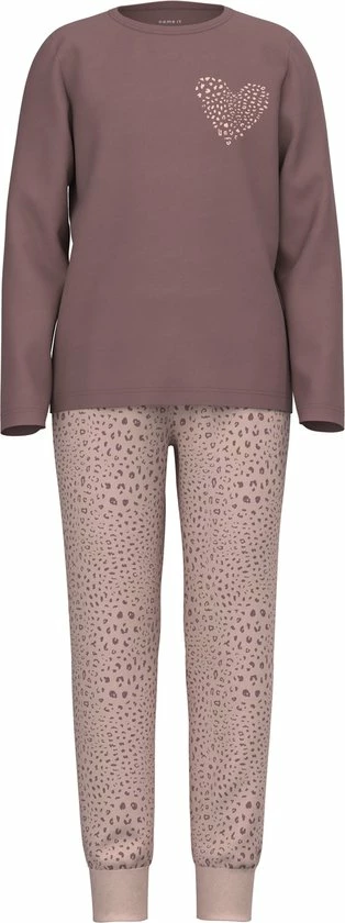 NAME IT NKFNIGHTSET ROSE TAUPE LEO NOOS Meisjes Pyjama - Maat 110/116 12 NAME IT NKFNIGHTSET ROSE TAUPE LEO NOOS Meisjes Pyjama - Maat 110/116 - Afbeelding 10