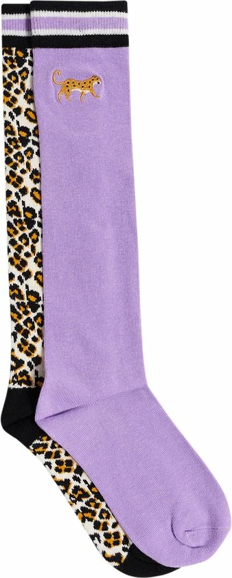 WE Fashion Meisjes Kniekousen, 2-pack - Maat 35-38 3 WE Fashion Meisjes Kniekousen, 2-pack - Maat 35-38