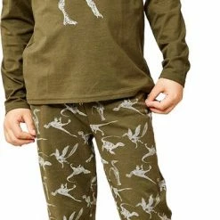 NAME IT NKMNIGHTSET OLIVE NIGHT DINO NOOS Jongens Pyjama - Maat 146/152 -Nike winkel 347x840 2