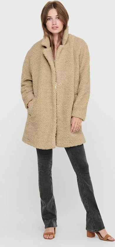 ONLY ONLAURELIA SHERPA COAT CC OTW Dames Jas - Maat XS 7 ONLY ONLAURELIA SHERPA COAT CC OTW Dames Jas - Maat XS - Afbeelding 5