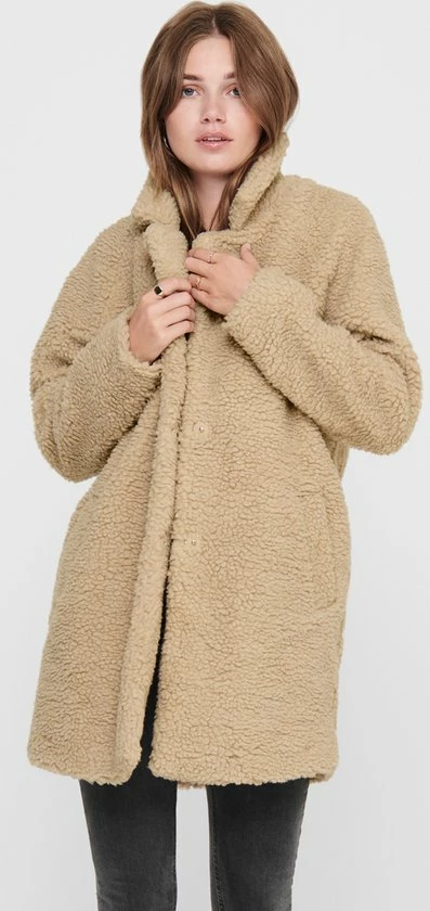 ONLY ONLAURELIA SHERPA COAT CC OTW Dames Jas - Maat XS 3 ONLY ONLAURELIA SHERPA COAT CC OTW Dames Jas - Maat XS