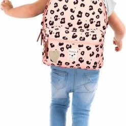 Kidzroom Attitude Rugzak - 2 T/m 6 Jaar - Roze - Panterprint -Nike winkel 403x840 5