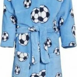 Playshoes - Fleece Badjas Met Capuchon - Voetbal Blauw - Maat 146-152cm 19 Playshoes - Fleece Badjas Met Capuchon - Voetbal Blauw - Maat 146-152cm -Nike winkel 467x840 4