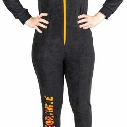 Fortnite Onesie / Pyjama Met Oranje Logo - Maat 152 - 12 Jaar