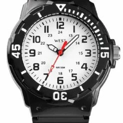 West Watches Sportief Analoog Kinderhorloge West Watch Model Moon - Ø 33 Mm– Zwart