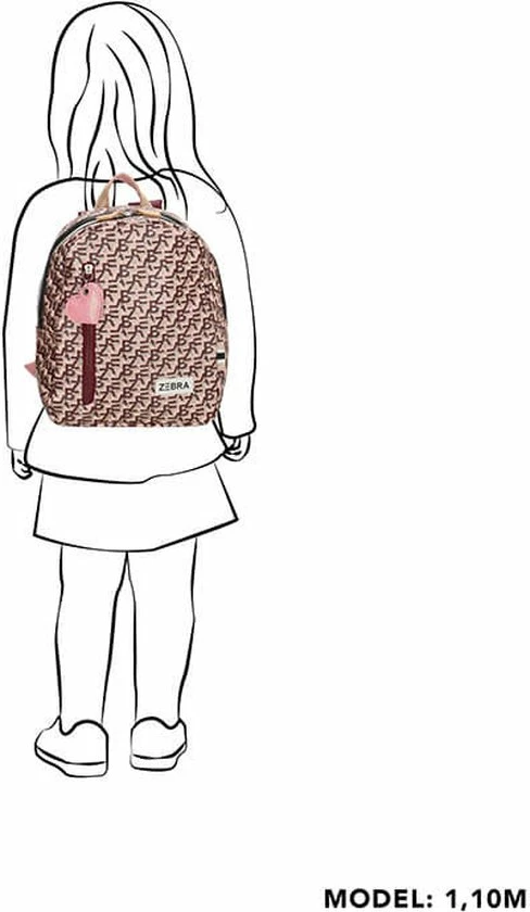 Zebra Trends Rugzak (S) Zebra Printing Pink 10 Zebra Trends Rugzak (S) Zebra Printing Pink - Afbeelding 8