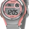 Sinar XE-64-9 Digitaal Horloge 36 Mm 100 Meter Grijs/ Roze -Nike winkel 489x840