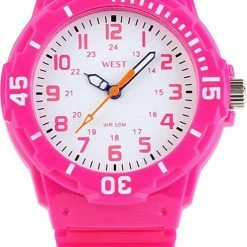 West Watches Sportief Analoog Kinderhorloge West Watch Model Moon – Ø 33 Mm - Roze