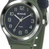 Sinar Analoog Horloge 36 Mm 100 Meter Groen/ Blauw XB-48-3 -Nike winkel 490x840