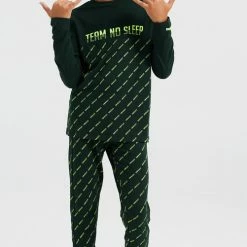 WE Fashion Jongens Pyjamaset Met Dessin - Maat 170/176