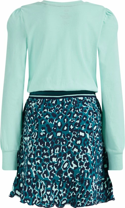 WE Fashion Meisjes Jurk Met Embroidery En Dessin - Maat 122/128 5 WE Fashion Meisjes Jurk Met Embroidery En Dessin - Maat 122/128 - Afbeelding 3