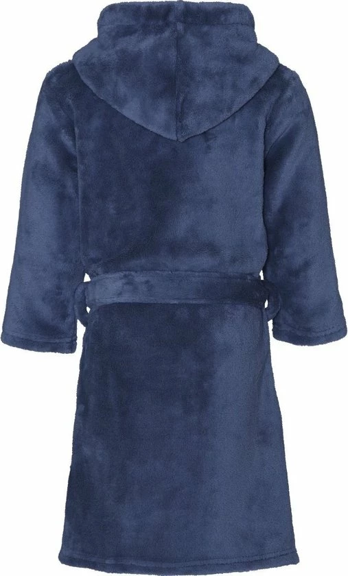 Playshoes - Fleece Badjas Met Capuchon - Donkerblauw - Maat 158-164cm (13-14 Jaar) 4 Playshoes - Fleece Badjas Met Capuchon - Donkerblauw - Maat 158-164cm (13-14 Jaar) - Afbeelding 2