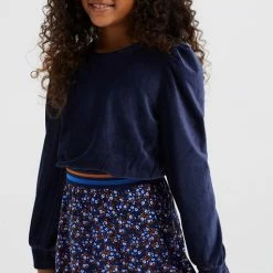 WE Fashion Meisjes Velvet Jurk Met Dessin - Maat 134/140 -Nike winkel 512x840 3