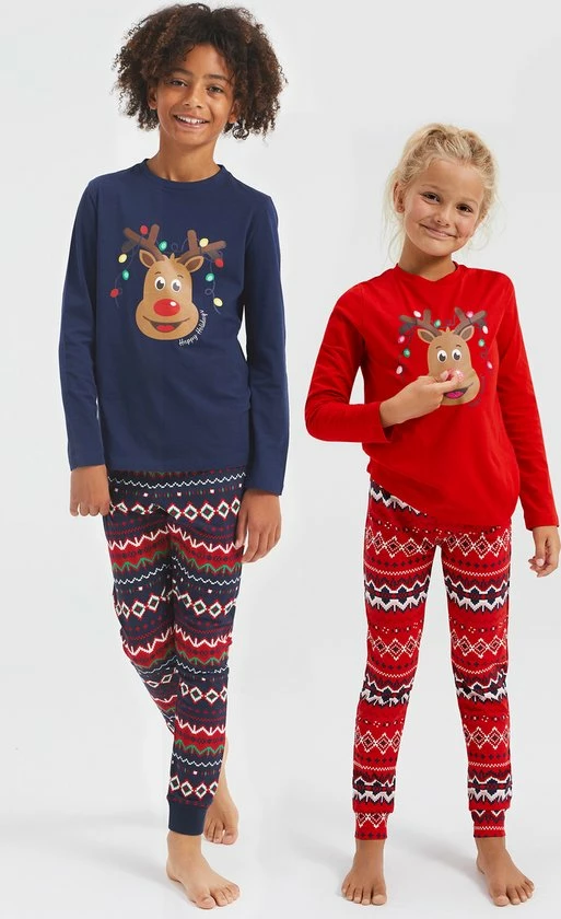 WE Fashion Meisjes Pyjamaset Met Opdruk - Maat 158/164 7 WE Fashion Meisjes Pyjamaset Met Opdruk - Maat 158/164 - Afbeelding 5