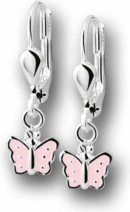 Yep! Oorhangers Vlinder Brisur Haak 20 Mm - Zilver 3 Yep! Oorhangers Vlinder Brisur Haak 20 Mm - Zilver