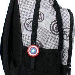 Rugzak - Avengers - Safety Shield - Superhelden - Grijs - Zwart 18 Rugzak - Avengers - Safety Shield - Superhelden - Grijs - Zwart -Nike winkel 534x840 6