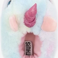 Thu!s Kinder Pantoffels Unicorn - Blauw - Maat 26/27 - Sloffen -Nike winkel 543x840