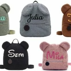 Merkloos Rugtas Teddy Beige / Geborduurd Met Naam / 7 Verschillende Kleuren Gepersonaliseerd / Teddy Rugzak Kids / Schooltas Met Naam / Teddy Schooltas / Kinderen / Peuter / Kleuter / Teddy Bag / Kind En Baby / Teddy Tas -Nike winkel 550x251