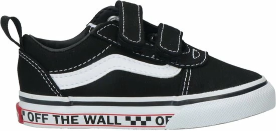 Vans TD Ward V Unisex Sneakers - Black/White - Maat 19 3 Vans TD Ward V Unisex Sneakers - Black/White - Maat 19