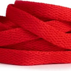 GBG Goods GBG Sneaker Veters 120CM - Rood - Red - Laces - Platte Veter