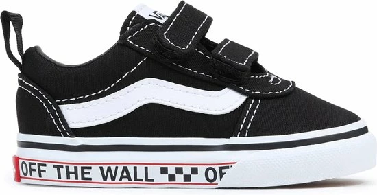 Vans TD Ward V Unisex Sneakers - Black/White - Maat 19 4 Vans TD Ward V Unisex Sneakers - Black/White - Maat 19 - Afbeelding 2