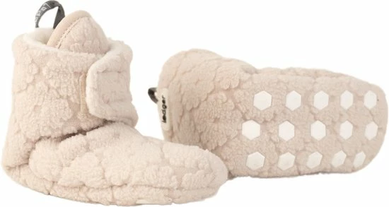 Lodger Babyslofjes 6 Maanden - Slipper Folklore - 100% Fleece - Maat 6-12M - Klittenbandsluiting - Slofjes Die Blijven Zitten - Cr Me 6 Lodger Babyslofjes 6 Maanden - Slipper Folklore - 100% Fleece - Maat 6-12M - Klittenbandsluiting - Slofjes Die Blijven Zitten - Cr Me - Afbeelding 4