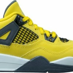 Nike Air Jordan 4 Retro PS Lightning 2021 BQ7669-700 Maat 31.5 Kleur Als Op Foto