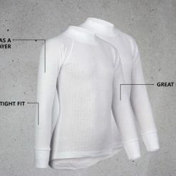 Avento Thermoshirt Kinderen - 2-Pack - Wit - Maat 152 -Nike winkel 550x316 4