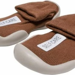 Merkloos Antislip Baby Schoentjes - Eerste Loopschoentjes – Completebabyuitzet - Maat 20,5 – 6-12 Maanden – 13 Cm - Mocca Bruin -Nike winkel 550x319