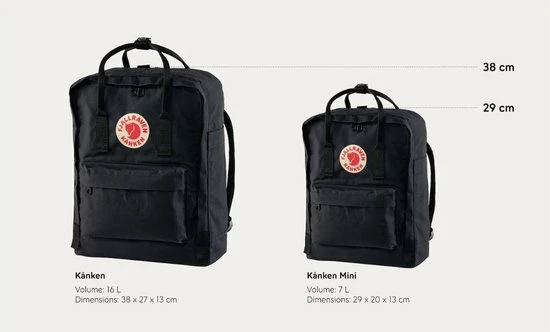 Fjallraven Fjällräven Kånken Mini Unisex Rugzak - Forest Green 10 Fjallraven Fjällräven Kånken Mini Unisex Rugzak - Forest Green - Afbeelding 8