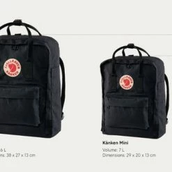Fjallraven Fjällräven Kånken Mini Unisex Rugzak - Sky Blue-Light Oak -Nike winkel 550x332 3