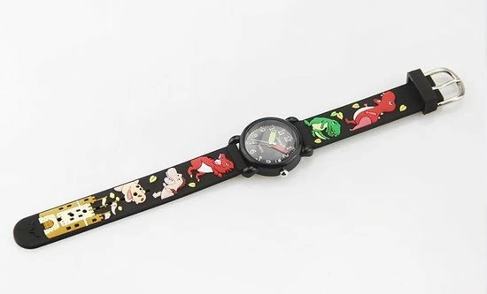 Lazy Cat Dinosaurus Horloge – Kinderhorloge – 3D Kids Watch - Geschenkdoosje 5 Lazy Cat Dinosaurus Horloge – Kinderhorloge – 3D Kids Watch - Geschenkdoosje - Afbeelding 3