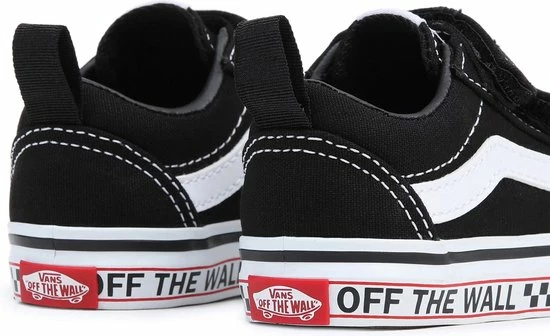 Vans TD Ward V Unisex Sneakers - Black/White - Maat 19 9 Vans TD Ward V Unisex Sneakers - Black/White - Maat 19 - Afbeelding 7