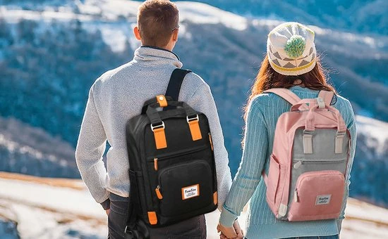 YAMTION Boektentas - Modieuze Rugzak Dames/meisjes - Ideaal Voor School - Draagrugzak Met Laptopvak Voor 15,6 Inch Laptop - Ideaalvoor Universiteit, Reizen, Vrije Tijd En Werk 9 YAMTION Boektentas - Modieuze Rugzak Dames/meisjes - Ideaal Voor School - Draagrugzak Met Laptopvak Voor 15,6 Inch Laptop - Ideaalvoor Universiteit, Reizen, Vrije Tijd En Werk - Afbeelding 7