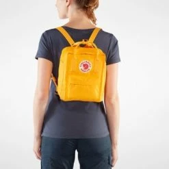 Fjallraven Fjällräven Kånken Mini Unisex Rugzak - Sky Blue-Light Oak -Nike winkel 550x341 6