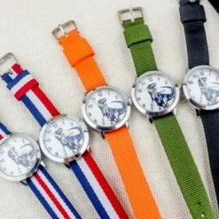 Dinosaurus Horloge | Oranje | Nylon | Ø 30 Mm | Fashion Favorite -Nike winkel 550x343