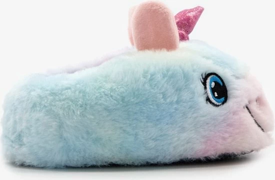 Thu!s Kinder Pantoffels Unicorn - Blauw - Maat 24/25 - Sloffen 9 Thu!s Kinder Pantoffels Unicorn - Blauw - Maat 24/25 - Sloffen - Afbeelding 7