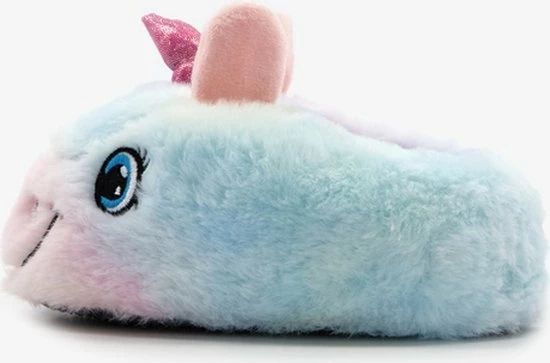 Thu!s Kinder Pantoffels Unicorn - Blauw - Maat 24/25 - Sloffen 5 Thu!s Kinder Pantoffels Unicorn - Blauw - Maat 24/25 - Sloffen - Afbeelding 3