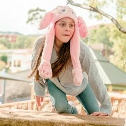 Doolallie Flappers - Muts Met Bewegende Flaporen - Konijn -Nike winkel 550x364 1