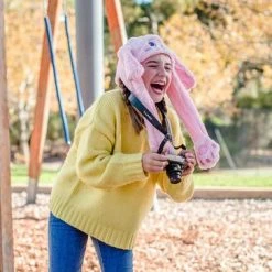 Doolallie Flappers - Muts Met Bewegende Flaporen - Konijn -Nike winkel 550x364 18