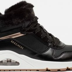 Skechers Uno Sneakers Zwart Leer - Dames - Maat 38 -Nike winkel 550x365 1