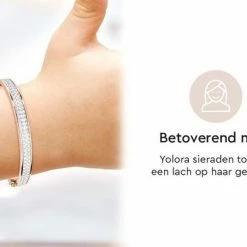 Yolora Kids Bangle Armband - Kalpa Camaka Kristallen - Rosé Kleurig - 18K Roségoud Verguld - Kind - Meisjes Armbandje Rose Gold - Sieraden Kinderen - Luxe Giftbox - Geschenkdoos - Cadeau Doos - Geschenkverpakking - Mooie Cadeauverpakking -Nike winkel 550x366 20