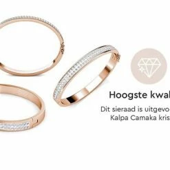 Yolora Kids Bangle Armband - Kalpa Camaka Kristallen - Rosé Kleurig - 18K Roségoud Verguld - Kind - Meisjes Armbandje Rose Gold - Sieraden Kinderen - Luxe Giftbox - Geschenkdoos - Cadeau Doos - Geschenkverpakking - Mooie Cadeauverpakking -Nike winkel 550x366 22
