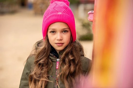 B. Nosy Y207-5911 Meisjes Muts - Pink Glo 6 B. Nosy Y207-5911 Meisjes Muts - Pink Glo - Afbeelding 4